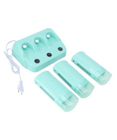 3-part wax warmer roller electrical 3-in-1 wax warmer for rolling up for women and men wax heater with an independent switch for at home professional wax accessories (#1)