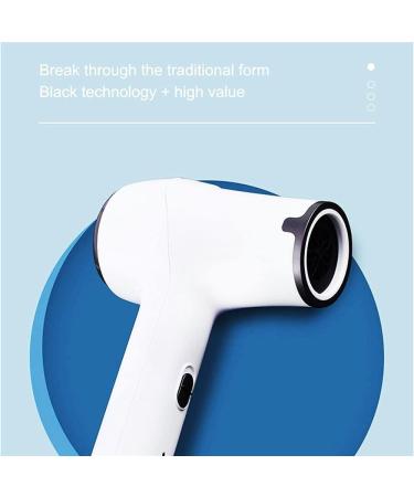 Hair Dryer w/Hot & Cold Wind 5000mAh Rechargeable Blow Dryer Portable Travel Hairdryer for Outdoor/Indoor (Color : White) - Buy Online on GoSupps.com