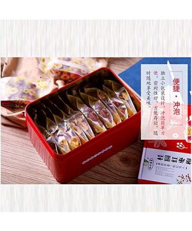 Guiyuan red jujube Lycium barbarum tea 4.58oz combination of flower and tea fruit tea in bags five treasures tea drink 130g - Buy Online on GoSupps.com