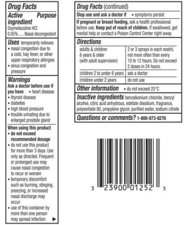 Vicks Sinex Severe Nasal Spray 0.50 oz - Pack of 3 | Fast-Acting Congestion Relief - Buy Online on GoSupps.com