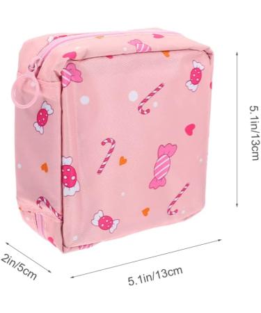 4-Pack Storage Bag for Women's Bandages | Periodica Zip Bags for First Period Gifts | Collectible Pink Bags for Teenage Girls - Buy Online on GoSupps.com