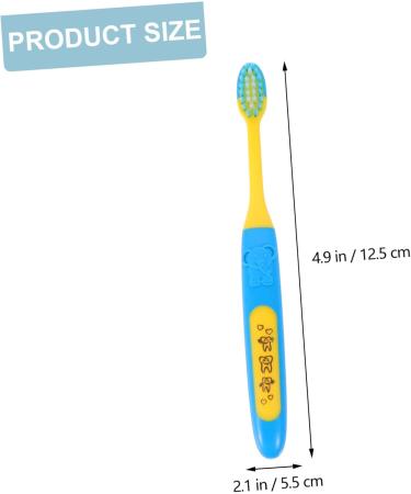 Minkissy Children's Suction Toothbrush Set - 4 Pack Fun Tooth Cleaning Toys for Kids - Best Children's Toothbrush for Effective Oral Care - Buy Online on GoSupps.com