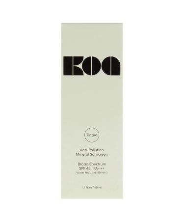 Koa Tinted Mineral Sunscreen - Hawaiian Traditional Ingredients - Non-Whitening Sun Protection - Hydrating Lightweight Formula - 1.7 oz - Buy Online on GoSupps.com