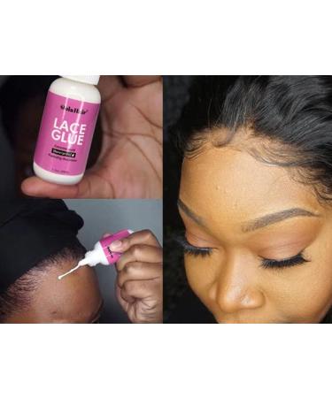 Doahair Super Hold Lace Glue for Wigs - Waterproof Hair Bonding Glue for Front Lace Wig, Weaves & Hair Systems (1.3oz) + 2 Melting Bands - Buy Online on GoSupps.com