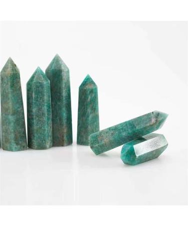 1pc 75mm-85mm Natural Polished Green Stone Point Crystal Suitable for Home Crystals Raw Stones and Minerals - Buy Online on GoSupps.com