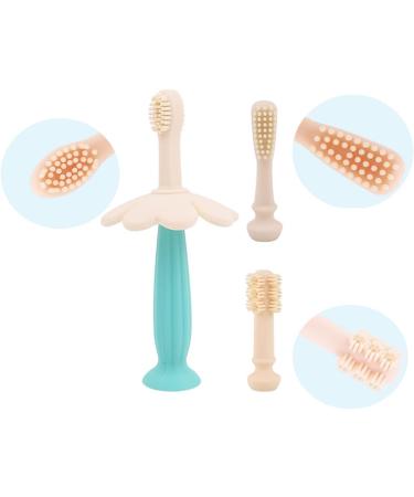 Buy Baby & Children s Toothbrush Set Nano Soft Toothbrush with 3 Replacement Heads for Infants & Toddlers | Gentle Oral Care - Buy Online on GoSupps.com