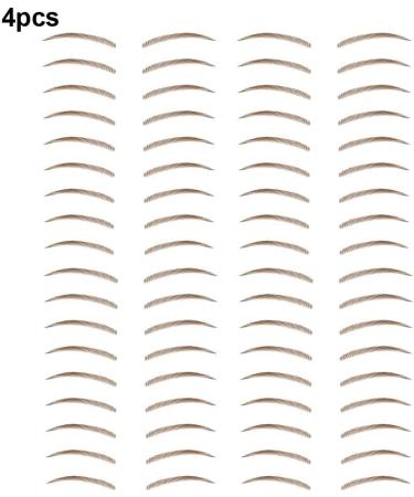 CUDDIKAJI Easy To Apply Eyebrows Professional Accessories Authentic Makeup Products Tint For Eyebrows Waterproof And Long Lasting Brown-15 4pcs - Buy Online on GoSupps.com