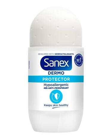 Sanex Sanex Roll-On Dermo Protector for Women Normal to Sensitive Skin - 50ml (Pack of 3)