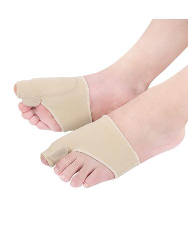 MEGICOT 1 Pair Big Bone Orthopedic Bunion Correction Pedicure Socks with Gel Pad Toe Separator Feet Care Tool for Men and Women