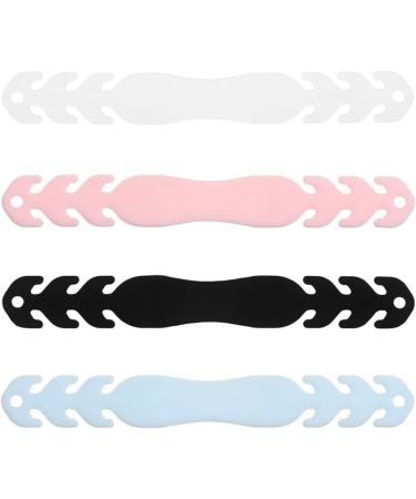 Comfortable PPE Ear Saver Hooks - Adjustable Face Extender Strap for Ear Pain Relief (Sky Blue) | International Shipping Available - Buy Online on GoSupps.com