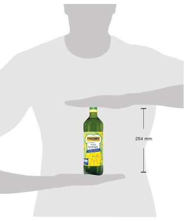 Thomy Pure Rapeseed Oil - 750 ml | Premium Quality Cooking Oil | International Shipping - Buy Online on GoSupps.com