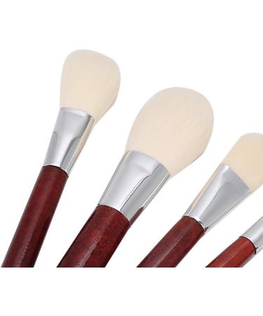 Eyebrow Blusher Makeup Brush Set Soft Brush Hair Portable 6pcs Cosmetic Brush with Redwood Handle Apply Eye Shadow Highlight for Makeup Look - Buy Online on GoSupps.com