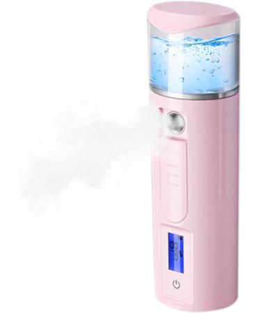 Mist Sprayer | Hydrating Handheld Nano Facial Mister with Skin Analysis - Face Facial Sprayer for Skin Care Refreshing Revitalizing & Soothing - Face Steamer for Daily Use Aezon Pink - Buy Online on GoSupps.com