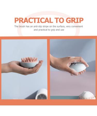 Magiclulu Silicone Shampoo Brush - 9-Pack Travel Hair Massage & Scalp Cleaning Tool | Perfect for Skin Peeling & Sweat Curbing - Buy Online on GoSupps.com
