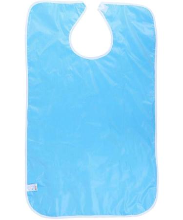 Adult Bibs for Eating Waterproof Mealtime Bib for Elderly Reusable Large Clothing Protector Crumb Catcher for Men Women(27 * 17 * 2cm-Flower Blue) 27*17*2cm Flower Blue - Buy Online on GoSupps.com