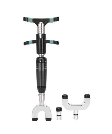 Portable Back Massage Tool & Vertebral Adjustment Kit - Cervical Therapy - Multi-Purpose (Black) - Buy Online on GoSupps.com