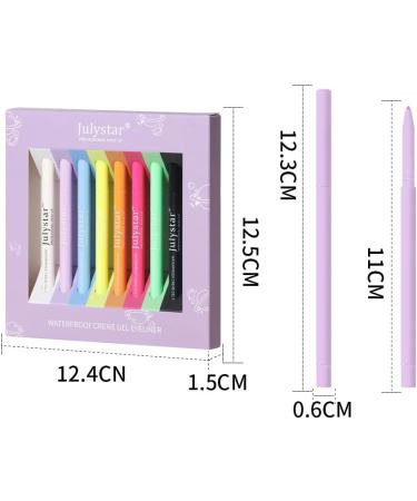 INTEROOKIE eye-liner fluorescent eye-liner couleur gel eye-liner imperm able - Buy Online on GoSupps.com