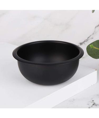 Buy Black Foaming Shaving Bowl for Men - Thickened Portable Shaving Foam Shell & Soap Puck - Buy Online on GoSupps.com