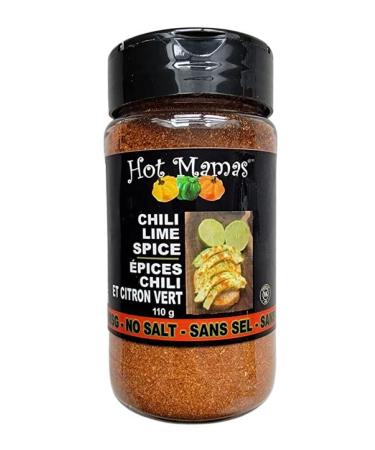 Hot Mamas Spice Chili Lime 110g - Salt Free Gluten Free Keto Friendly and No MSG