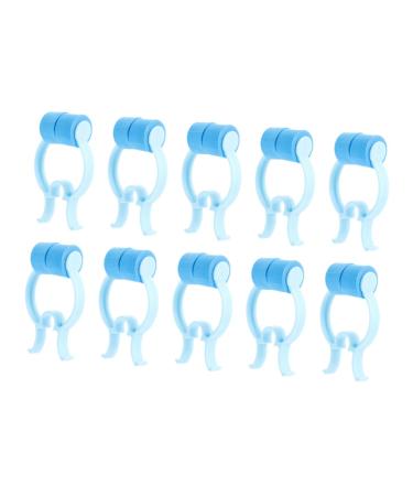 FRCOLOR 10pcs Nose Correction Clip Bloody Nose Stoppers Jewelry Accessories Foam Nose Clip Nose Bleeding Stopper Halloween Unicorn Headband Nose Accessory Pom Orthotics Man