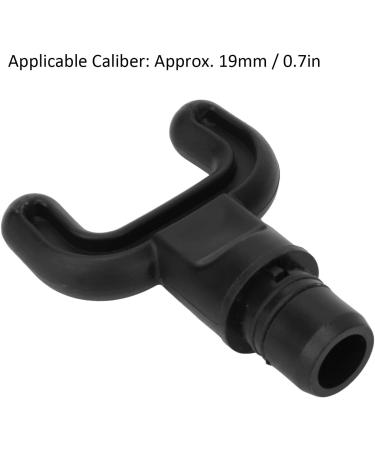 Portable U-Shaped Percussion Muscle Massage Head - 0.7 Inch Ergonomic Design for Spine Relief | International Shipping - Buy Online on GoSupps.com