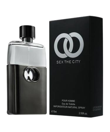Guilty 75ml Men's Perfume Eau De Parfum Homme Spray - Male Body Mist Cologne Fresh Scent Woody Notes Long Lasting Fragrance