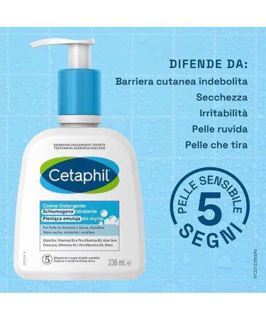 Cetaphil Moisturizing Foaming Cleanser 236ml - Buy Online on GoSupps.com