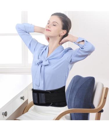 Back Braces with Removable Lumbar Pad for Lower Back Pain Relief - Breathable Support Belt for Men & Women | X-Large Black - Buy Online on GoSupps.com