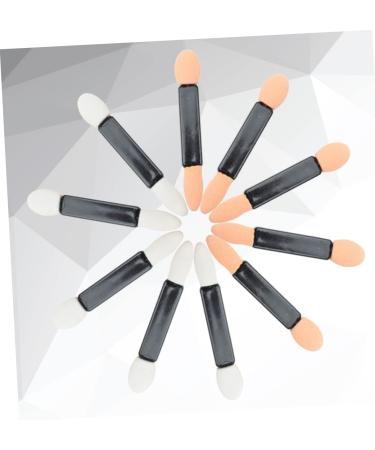 Mikinona Double Ended Makeup Brush 50pcs Beauty Sponge Eye Shadow Applicator Double Sided Cosmetics Eye Shadow Brush Miss Mix - Buy Online on GoSupps.com