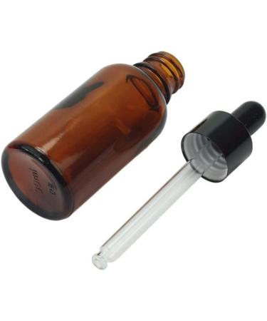 tddouck Bottle Container 30ml Empty Glass Dropper Bottle Refillable Amber Essential Oil Container Jar with Glass Pipette Dropper - Buy Online on GoSupps.com