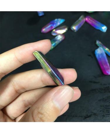 Natural Polished raw Crystals Stones Aura Quartz Wand Points Specimen for Decoration - (Color: About 3-5cm Size: 10 pcs) Chakra Reiki Balancing - Buy Online on GoSupps.com
