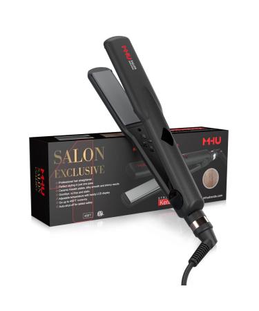 Professional Hair Straightener 2 in 1 Dual Voltage Curling Iron - Ceramic Ionic Flat Iron with Floating Plates Digital Display & Auto Shut Off - Global Shipping Available - Buy Online on GoSupps.com