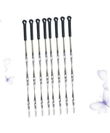 Alipis 8pcs Cotton Candy Chopstick Sleeves Cloth De Camping Barbecue Fork Marshmallow Skewers 25X1CM - Buy Online on GoSupps.com
