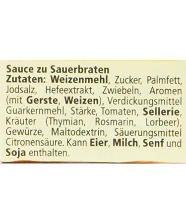 Buy Maggi Delikatess Double Pack Sauerbraten Sauce - 18 x 500ml - International Shipping Available - Buy Online on GoSupps.com