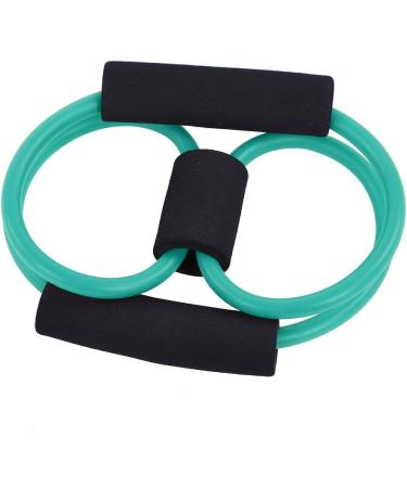 Figure 8 Resistance Band - Arm Back & Shoulder Training Elastic Rope for Home Workouts Yoga & Physical Therapy - Green - Buy Online on GoSupps.com