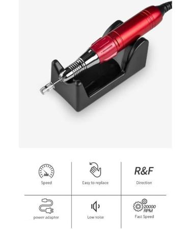 Electric Nail File Kit Electric Nail Drill Manicure and Pedicure Set Electric Manicure Kit for Acrylic Nails Nail Buffer Manicure Pedicure Polishing Tools - Buy Online on GoSupps.com