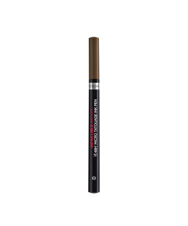 L'Oreal Paris L'Or al Paris - Micro-Precision Eyebrow Pen with Natural Finish - Microblading Technique - Unbelievabrow - Color: Dark Brown (108) - 6.4 g