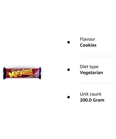 Maryland Double Choc Cookies 200g - Buy Online on GoSupps.com