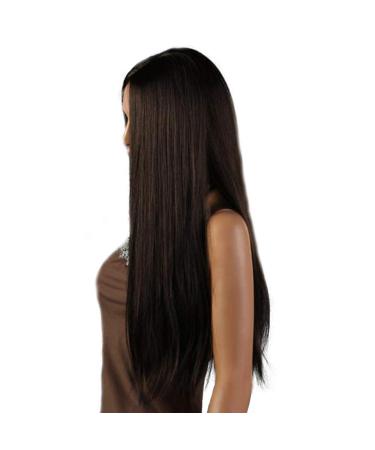 Buy Women's Long Black Straight & Curly Brazilian Wigs - Perfect for 50s 60s 70s & 80s Parties | International Shipping - Buy Online on GoSupps.com