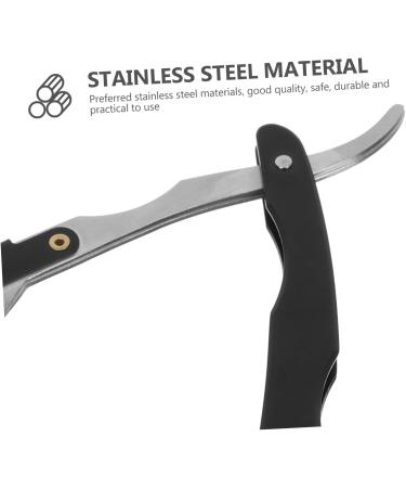 Beavorty 3-Pack Razor Set | Professional Barber Manual Razor & Sharp Eyebrow Trimmer | Old Fashioned Shaving Tools for Men - Buy Online on GoSupps.com