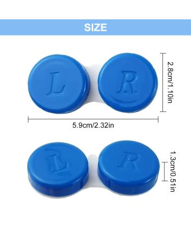 10 Pack Leak-proof Contact Lens Cases | Travel-Friendly Lens Case Set for Home & On-the-Go - Buy Online on GoSupps.com