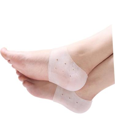 Ipetboom Heel Protective Sleeve 6 Pairs Clear Jel Silicone Gel Silicone Ankle Cover Gel Foot Socks Gel Ankle Protectors Shoe Mats Shoe Pads Ankle Socks Insole Heel White Heel Socks - Buy Online on GoSupps.com
