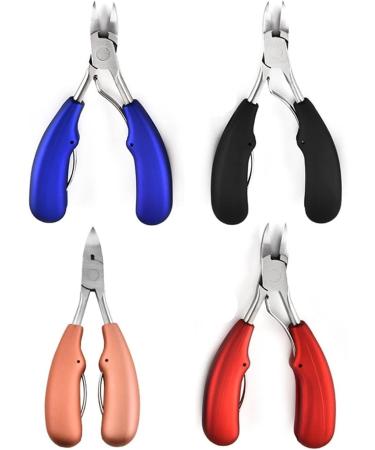 PSGS New 1PC 4Color Stainless Steel Eagle Mouth Toe Nail Clippers Finger Cuticle Nail Correction Dead Skin Dirt Remover Pedicure Tool (Color : Blue) - Buy Online on GoSupps.com