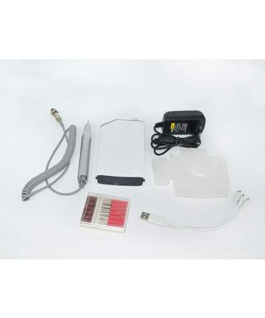 Electric Nail Drill Rechargeable Acrylic Nail Remover Electric Nail Files 30000RPM for Acrylic Nails and Gel Nails Nail Buffer Manicure Pedicure Polishing Tools Pink - Buy Online on GoSupps.com