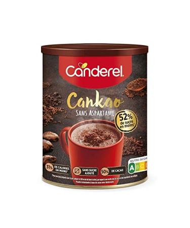 CANDEREL - Can'Kao Poudre Chocolat e Instantan e 250G Chocolat 1 unit (Lot de 1)