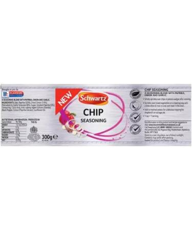 Schwartz Chip Seasoning 300g - Buy Online on GoSupps.com