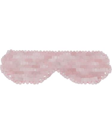 Natural Jade Eye Cushion - Reduces Wrinkles Relieves Fatigue & Promotes Sleep | 100% Natural Pink Crystal for Contoured Skin - Buy Online on GoSupps.com