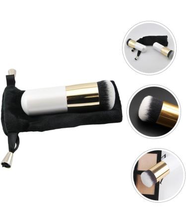 Beaupretty Makeup Tool travel make up powder brush for loose powder cosmetic tools makeup tools blush brush travel makeup brush travel makeup portable Wood foundation Powder Foundation Brush - Buy Online on GoSupps.com