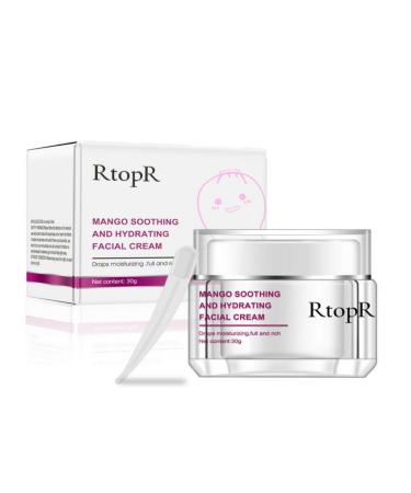 RtopR Mango Soothing and Hydrating Facial Cream - Anti-Dryness & Purifying Skincare - 30g