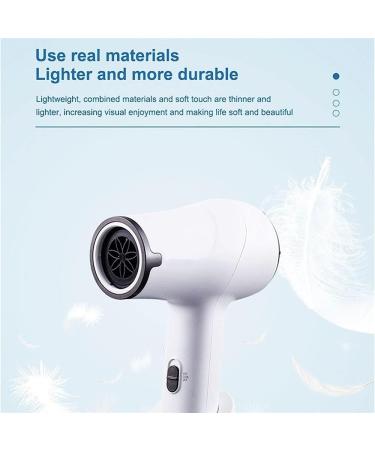 Hair Dryer w/Hot & Cold Wind 5000mAh Rechargeable Blow Dryer Portable Travel Hairdryer for Outdoor/Indoor (Color : White) - Buy Online on GoSupps.com